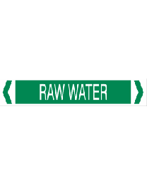 Raw Water Pipe Markers