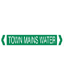 Town Mains Water Pipe Markers