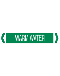 Warm Water Pipe Markers