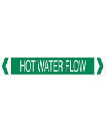 Hot Water Flow Pipe Markers
