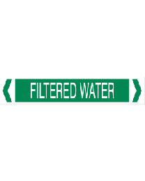 Filtered Water Pipe Markers
