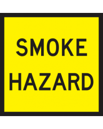 Smoke Hazard Sign
