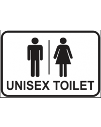 Unisex Toilet Sign