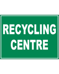 Recycling Centre Sign