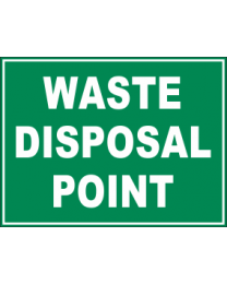 Waste Disposal Point Sign