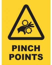 Pinch Points Sign