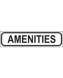 Amenities Sign