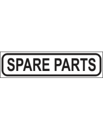 Spare Parts Sign