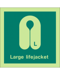 Large Lifejacket Sign