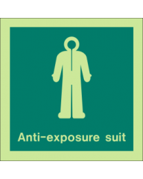 Anti-exposure Suit Sign