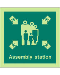 Assembly station Sign