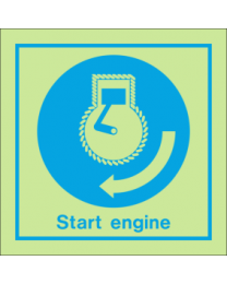 Start Engine Sign