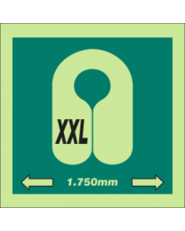 XXL Lifejacket Sign