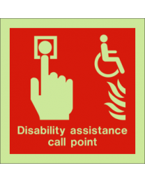 Disability Assistance Call Point Sign