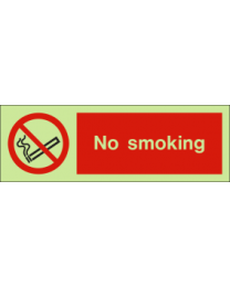 No Smoking IMO Sign