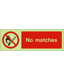 No Matches IMO Sign