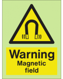 Warning-Magnetic Field Sign