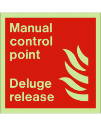 Manual control point -deluge releasesign