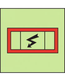 Emergency Switchboard sign