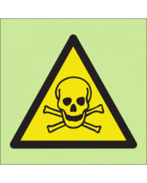 Warning toxic sign