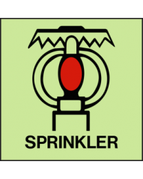 Sprinkler sign