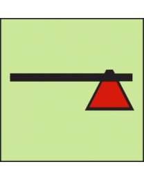 Fire axe sign