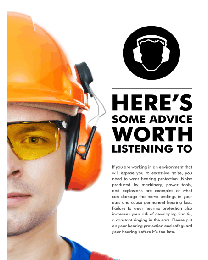 Hearing Protection Poster