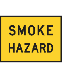 Smoke Hazard Sign 