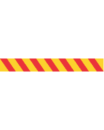 Red and Yellow Plain Striped 