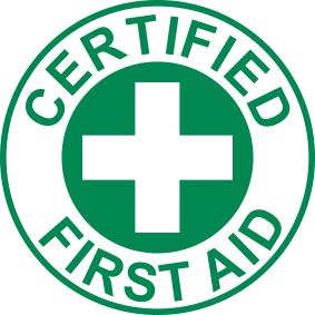 First aid outlet certified